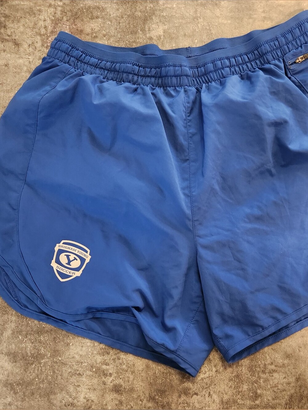 Nike Brigham Young soccer shorts